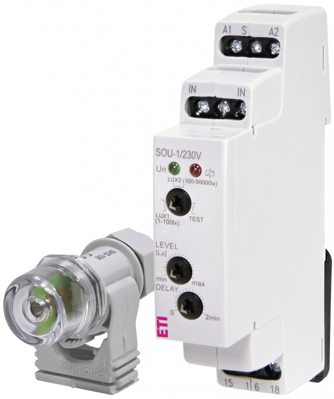 comutator de noapte sou-1/230v+senzor 002470011